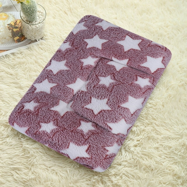 Bilqis Pet Mat, Fall & Winter Thickened Pet, Fashion Graphic Washable Crate Mat for Large Medium Small Dogs(1PCS)