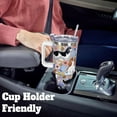 thumbnail image 6 of Cavalier King Charles Spaniel Tumbler 40oz for Women - Insulated Stainless Steel Travel Mug with Straw, Cute Dog Themed Coffee Cup Gift, 6 of 6