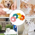 thumbnail image 2 of Yammee Set Of 4 Colorful Cats Cone Collar Protective Neckwear Comfortable Safe Adjustable Elizabethan Collar For Pet Recovery, 2 of 9