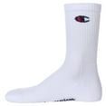 thumbnail image 3 of Champion Unisex Socks, 3 Pairs - Crew Socks Basic Blue/White/Grey Eu 39-42 (Uk 6-8), 3 of 7