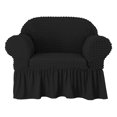 thumbnail image 1 of CAROOTU High Elastic Sofa Cover All-Protection Solid Color Non-slip Universal Fabric, 1 of 5