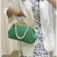 thumbnail image 2 of Kukuzhu Womens Clutch Purse Pearl Evening Bag Envelope Evening Bridal Wedding Party Club Purses Crossbody Handbags, 2 of 7