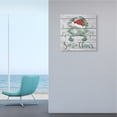 thumbnail image 2 of Stupell Industries Santa Claws Blue Crab Nautical Pun Christmas Nature Painting Gallery Wrapped Canvas Art Print Wall Art, 24 x 24, 2 of 6