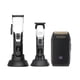 thumbnail image 1 of Paquete de barbero Supreme Trimmer 3 en 1 | Cortapelos de 2 velocidades, recortadora de 2 velocidades y afeitadora Crunch Foil | Kit profesional de cortapelos para hombre | Blanco, 1 of 9