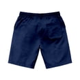thumbnail image 5 of FINALGANG Mens Solid Color Elastic Waist Drawstring Shorts With Large Patch Pockets Relaxed Fit Quick Dry Lightweight For Fathers Day Gift Summer Daily Casual Wear Versatile Bottoms, 5 of 5