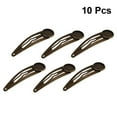 thumbnail image 2 of 10pcs 14MM DIY Barrette Clip Snap Hair Clip Small Round Tray Hair Clip DIY Hair Accessories (Antique Brass), 2 of 7