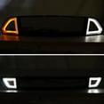 thumbnail image 5 of Ikon Motorsports Compatible with 15-17 Mustang Front Hood Upper + Lower Mesh Grille DRL LED W/ Turn Signal, 5 of 9