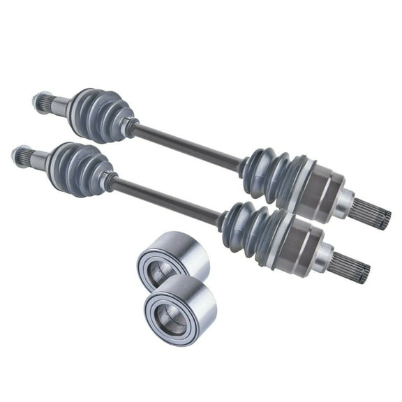 Yamaha Kodiak rear cv axles & wheel bearings set 700