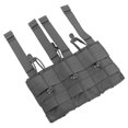 thumbnail image 4 of Bolsa Triple Para Cargador, Bolsas Para Cargador De Rifle Con Parte Superior Abierta, Ajustables Para Cargadores De 5,56 Mm, 4 of 9