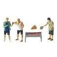 thumbnail image 3 of TISHITA 5 Pieces 1/64 BBQ People Figures Set with Accessories Collections S Scale Layout A, 3 of 8