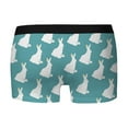 CELIEAN Mens Easter Underwear Breathable Trend Novel 3D Printed Boxers