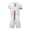 White, variant on Vedolay Shorts Tracksuit Men's Short Sets Outfits 2 Piece Summer Tracksuit Short Sleeve Zipper Polo Shirt and Shorts Sets,Watermelon Red S
