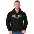 thumbnail image 5 of God's World Equals His Rules Faith Hoodie Sweatshirt Women Men Brisco Brands S, 5 of 6