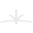 thumbnail image 2 of 84"W x 35"H x 2"D x 4"F, 10/12 Pitch, Davenport Architectural Grade PVC Gable Bracket, 2 of 8