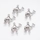 thumbnail image 1 of 10 colgantes de camello de aleación de plata para manualidades., 1 of 2