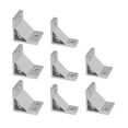 thumbnail image 4 of 90 Degree Corner Angle Bracket Connection Joint Fastener For Aluminum Profile Inside Corner Bracket Fixed Connectors Fasteners, 4080, 4 of 6