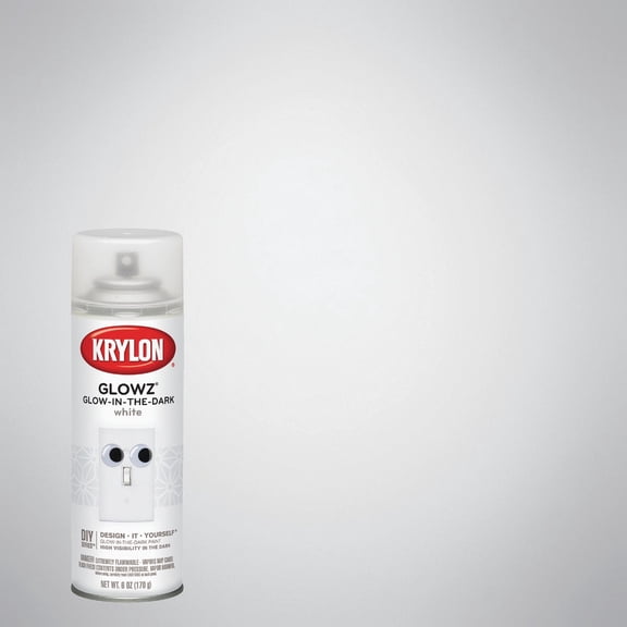 Krylon Glowz Spray Paint Glow White - 1 Count, White