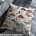 thumbnail image 2 of Feelyou Jungle Mushroom Fabric by the Yard 1 Yard, Cartoon Plant Room Decor Fabric by the Yard, Teenager Boys Girls Fabric for Sewing, Lightweight Room Decor, 2 of 6