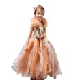 thumbnail image 3 of Coerni Girls Tulle Tutu Dress Kids Carnival Birthday Parties Halloween Princess Tulle Dress Up with Headband Outfits, 3 of 9