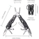 thumbnail image 4 of Alicates multiherramientas 13 en 1, herramientas plegables de acero inoxidable, 4 of 5