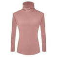 thumbnail image 4 of ZJXFGS Womens Long Sleeve T Shirts Loose Fit Long Sleeve Workout Tops For Women Thermal Long Sleeve Women Womens S Long Sleeve Tops Workout Shirt Jersey Shirts For Women Pink L, 4 of 5