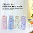 thumbnail image 3 of Vacuum Flask Lovely Thermal Bottle Stainless Steel Insulated Cup Outdoor Water Bottles Insulation Cups for Travel Home Office Purple 350ml, 3 of 9