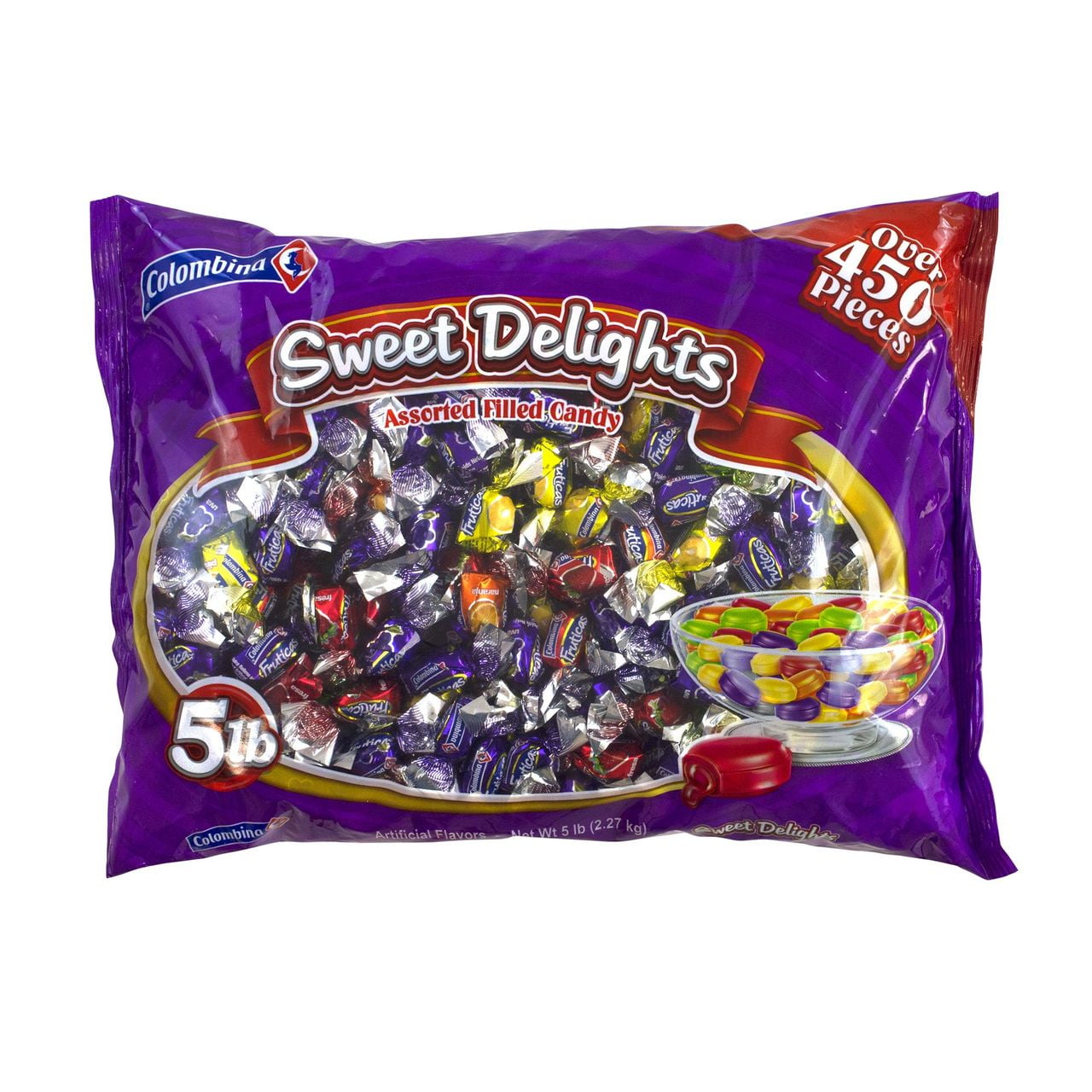 Product of Colombina Sweet Delights Assorted Filled Candy 5 lbs 