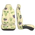thumbnail image 3 of Sigee Green And Purple Grapes for Universal Car Seat Covers, Premium Car Seat Protector Set for Cars, SUVs, Trucks, 3 of 7