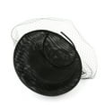 thumbnail image 6 of Clearance! Baberdicy Women's Elegant Hat Strap Flower Feather Party Hat Hair Clip Headband Accessory Black, 6 of 7