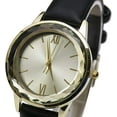 thumbnail image 5 of Blekon Collections Japanese Quartz Womens Elegant Cut Crystal Bezel Leather Strap Watch, 5 of 5