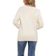 thumbnail image 3 of SUÉTER DE PUNTO TRENZADO INSPIRADOR CHIC PARA MUJER CON CUELLO REDONDO, MANGA LARGA, ESTILO CASUAL Y HOLGADO TALLA XS BEIGE, 3 of 6