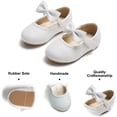 thumbnail image 5 of Toddler Little Girl Dress Shoes - Girl Mary Jane Flats Party School Wedding, 5 of 6