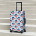 thumbnail image 6 of Rateoe Donut with the USA Fag Printed Luggage Cover, Suitcase Protector Fits 18-32 Inch Luggage-Small, 6 of 7