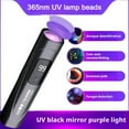thumbnail image 4 of 1533 UV Flashlight 400mAh, 1mode, ABS Portable sensor for Banknotes, Pet Urine, USB Chargable, 4 of 8