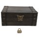 thumbnail image 2 of Cajas De Almacenamiento De Escritorio Caja Decorativa Del Tesoro Cofre De Joyería Cofre Del Tesoro Caja De Baratijas Caja De Joyería De Madera, Caja De Almacenamiento De Madera, 2 of 7