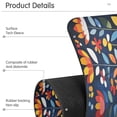 thumbnail image 4 of Yayeee Faucet Mat for Kitchen Sink 14.7" Diatomite Long Splash Guard Pad, Art Flowers, 2 Pack, 4 of 7