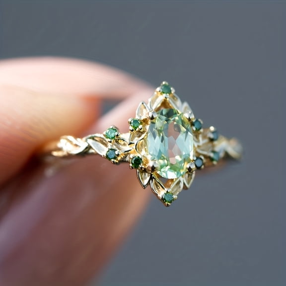 New Fashion Geometric Winding Ring Ladies Delicate and Elegant Temperament Jewelry Accessories