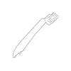 Genuine OE Mini Windshield Pillar Trim - 51-43-7-258-323