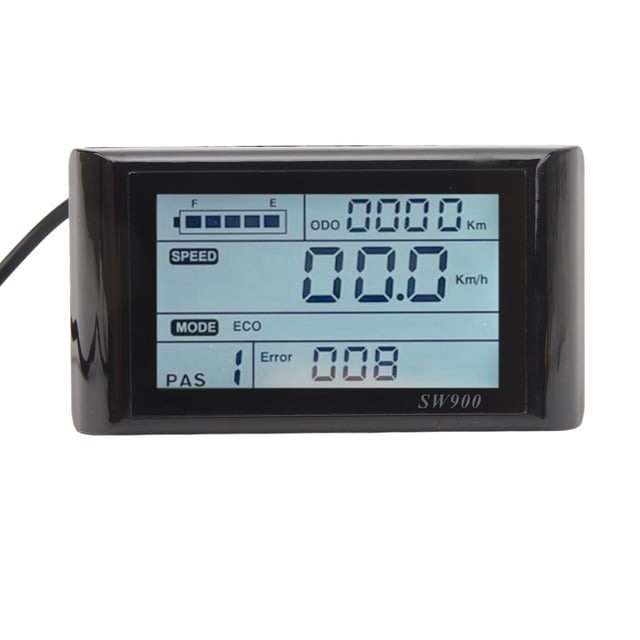 Pantalla LCD para bicicleta eléctrica pantalla eléctrica ligera resistente al agua 5 pines para tienda eléctrica ANGGREK Otros