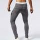 thumbnail image 5 of Pantalones largos para hombre, casuales, de moda, con bolsillos perforados, color sólido, elásticos, ajustados, de pierna corta, de mezclilla, pantalones para hombre, 5 of 6