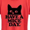 thumbnail image 2 of Instant Message - Have A Mice Day - Women's Short Sleeve Graphic T-Shirt, 2 of 6