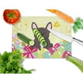 thumbnail image 2 of Carolines Treasures BB6009LCB Easter Eggs French Bulldog Brindle Glass Cutting Board Large, 12H x 16W, multicolor, 2 of 2