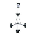 thumbnail image 2 of Golf Push Pull Cart, Lightweight Foldable 2 Wheels Push Pull Golf Cart Trolley with Foot Brake, Walking Push Golf Cart,Lightweight Aluminum Frame, 55.5" x24" x 42.5" (L x W x H), 2 of 7