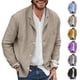 thumbnail image 3 of Top De Chaqueta De Traje Casual, Chaqueta De Traje De Hombre Transpirable De Color Puro De Un Solo Pecho Amigable Con La Piel Para Fiesta Para Viajes Para Hombre ANGGREK Otros, 3 of 6