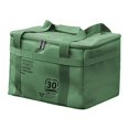 thumbnail image 2 of Bolsa de almacenamiento para acampar 30l Bolsa de transporte de gran capacidad para picnic de playa afuera Verde, 2 of 8