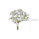 thumbnail image 3 of Artificial Jasmine Flowers Bouquet | 4 Stems Silk Floral Arrangement | Realistic Faux Cherry Blossom Decor | White Purple Blue Pink Yellow | 15.75in | Polyester | Home Wedding Event Table, 3 of 6