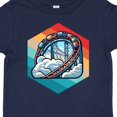 thumbnail image 4 of Inktastic Roller Coaster Vintage Fan Retro Boys or Girls Toddler T-Shirt, 4 of 5