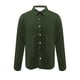 thumbnail image 4 of pstuiky camisas de manga larga para hombre, Camisa de manga larga con cuello estampado, informal y cómoda, para hombre. Tops casuales para hombres m, 4 of 5