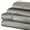 Grey, variant on Superior 4-Piece Cotton 1500 Thread Count Grey Sheet Set, Queen