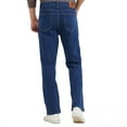 thumbnail image 2 of Coevals Club Men's classical jeans blue regular high quality five-pocket pants for men casual pants 30L 4# Dark Stonewash 38, 2 of 6